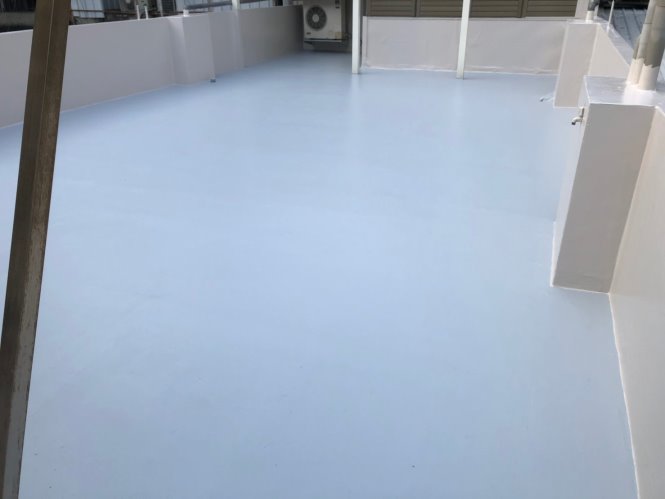 頂樓地坪防水隔熱-西區案場