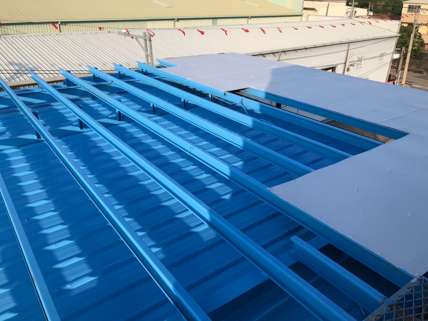 鐵皮翻修-北屯案場